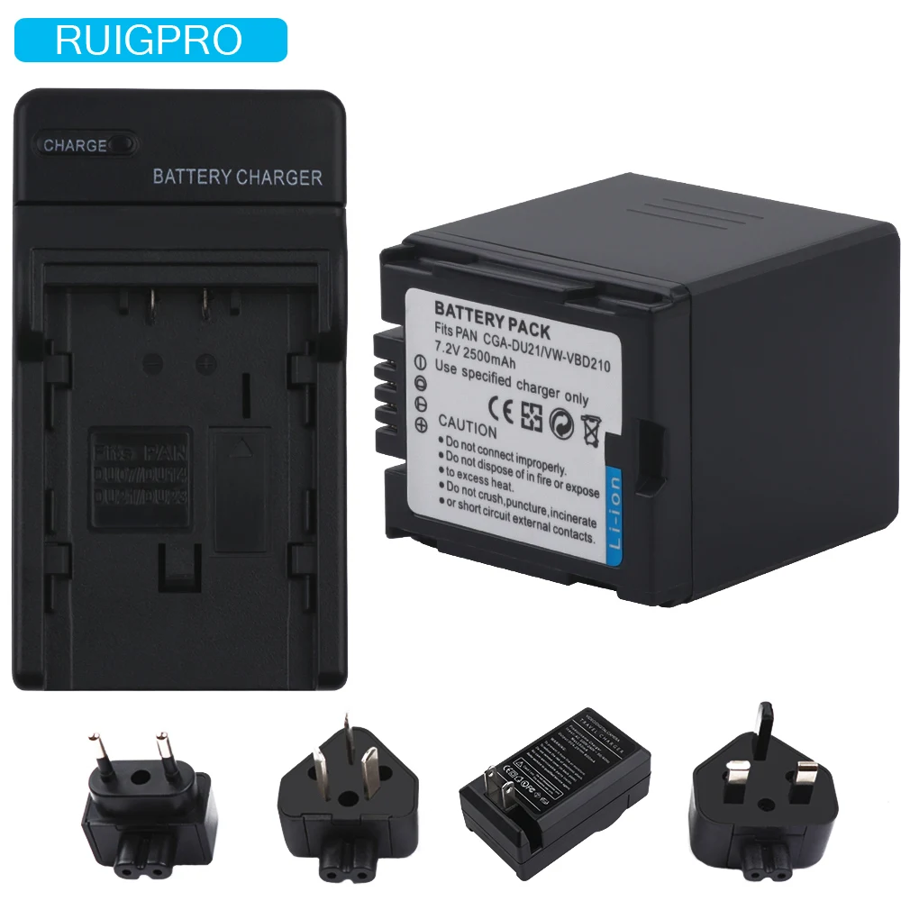 2 шт. CGA-DU21 CGA DU21 Батарея для цифрового фотоаппарата Panasonic VW-VBD210 NV-GS330 DZ-BP21 GS400 GS408 GS500 GS508 MX500 PV-GS90