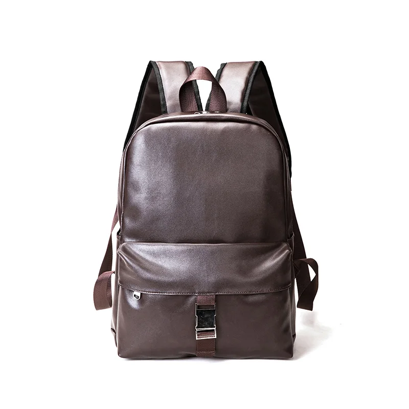 Dropshipping High Quality Vintage Fashion Casual PU Leather Women Men Backpack Bags For Lady Rucksack Laptop | Багаж и сумки