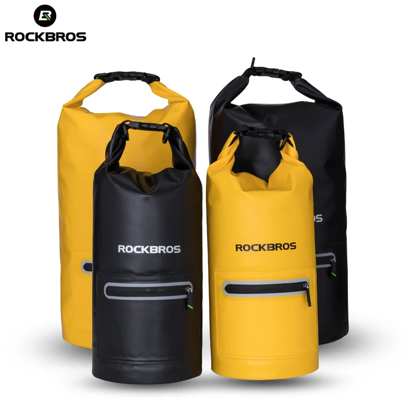 ROCKBROS 10L/20L велосипедная сумка складное ведро для плавания походные сумки хранения