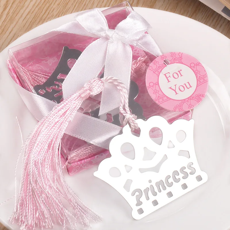 Baby Shower свадебные подарки Prince/принцесса проект &quotКорона&quot синий/розовые с