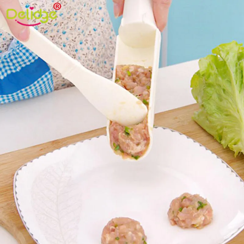Delidge 1 шт. форма для изготовления мячей из креветок рыбы приготовления мясной