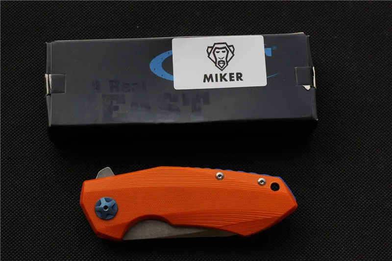 Бесплатная доставка высококачественный складной нож MIKER ZT0456 лезвие: D2 (краска)