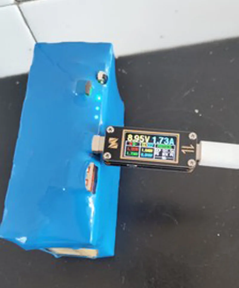 USB-тестер напряжения измеритель тока 5 А Тип C 12 В 24 OLED цифровой дисплей вольтметр
