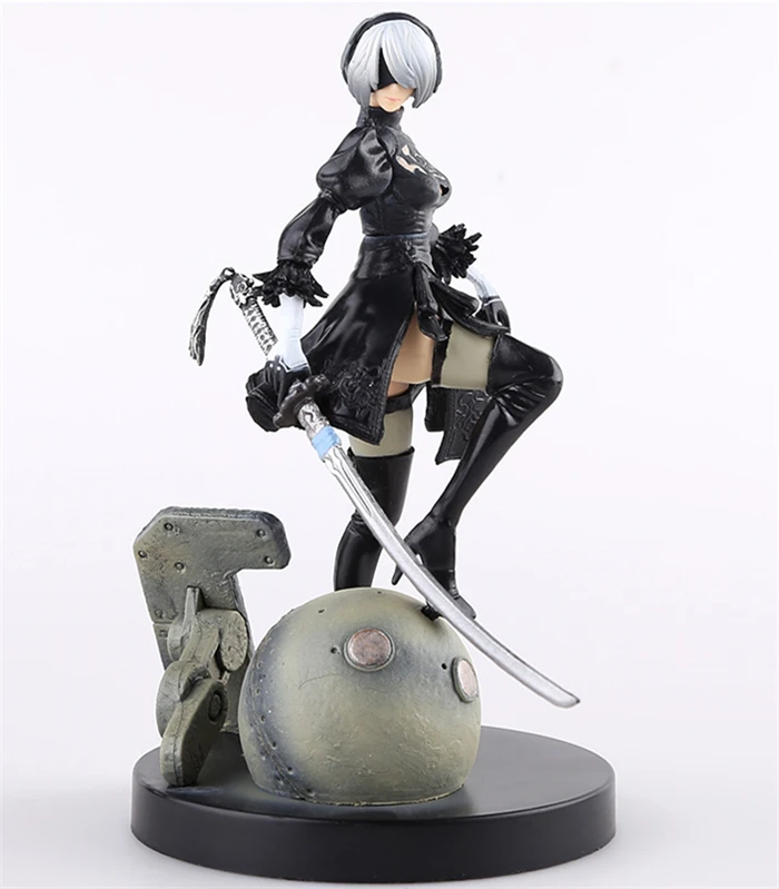 НИР автоматов 2B YoRHa № 2 Тип B PVC Моделя с хорошим спросом игрушки фигурку 15 см