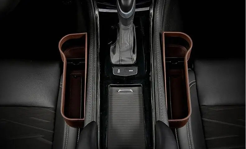 Ящик для хранения с щелочным отверстием автомобильного сиденья карман ловли