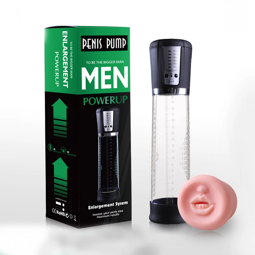 Мужской Электрический насос для увеличения пениса автоматический вакуумный