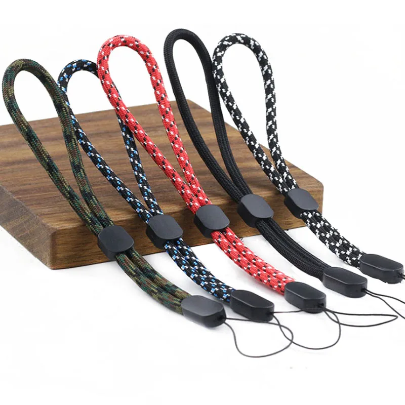 

100pcs Adjustable Wrist Strap Hand Lanyard For iPhone Samsung Phone Accessorie micro Camera GoPro USB Flash Drives Keys ID Card