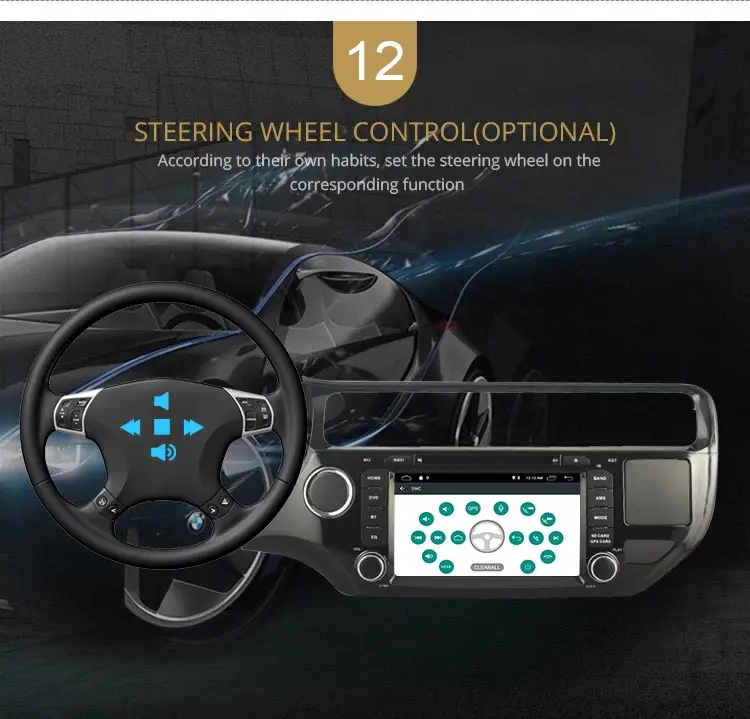 LJDA Android 10,0 автомобильный dvd-плеер для KIA Rio K3 gps навигация 2 Din автомагнитола мультимедиа wifi стерео ips Авто Аудио