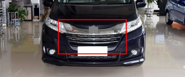 Передняя решетка для капота внутренняя отделка хромированный подходит Honda Odyssey