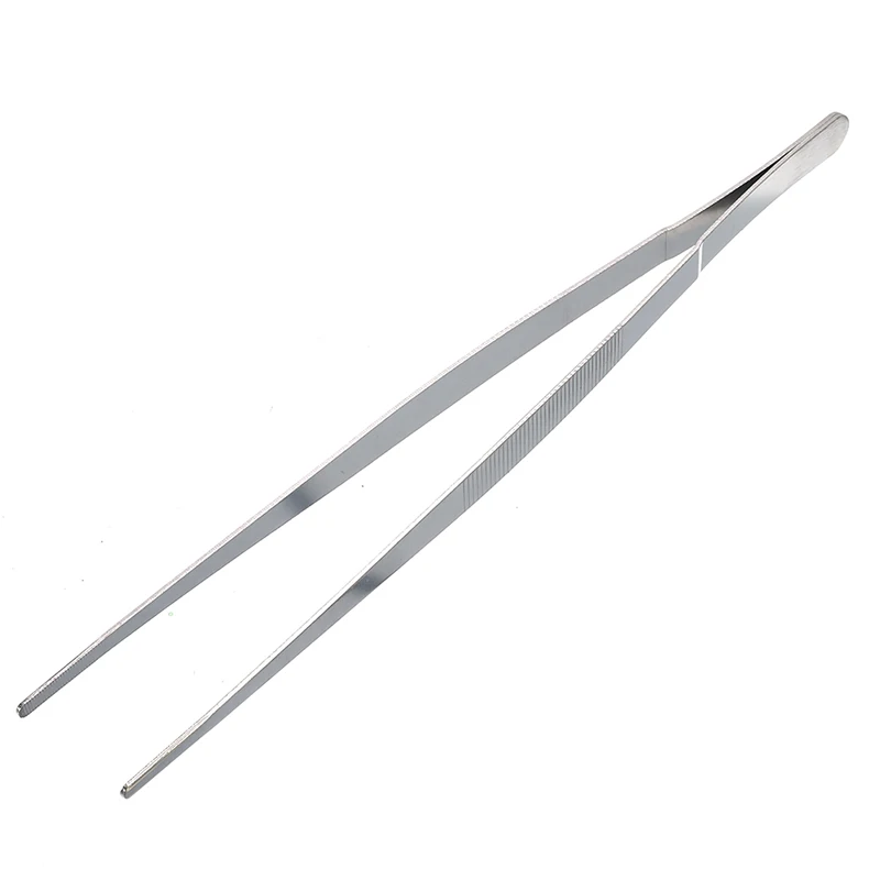 1pc Stainless Steel 30cm Barbecue Tweezers Tongs Garden Kitchen Food Churrasco Cooking Utensils Gadgets BBQ Clip Accessory | Дом и сад