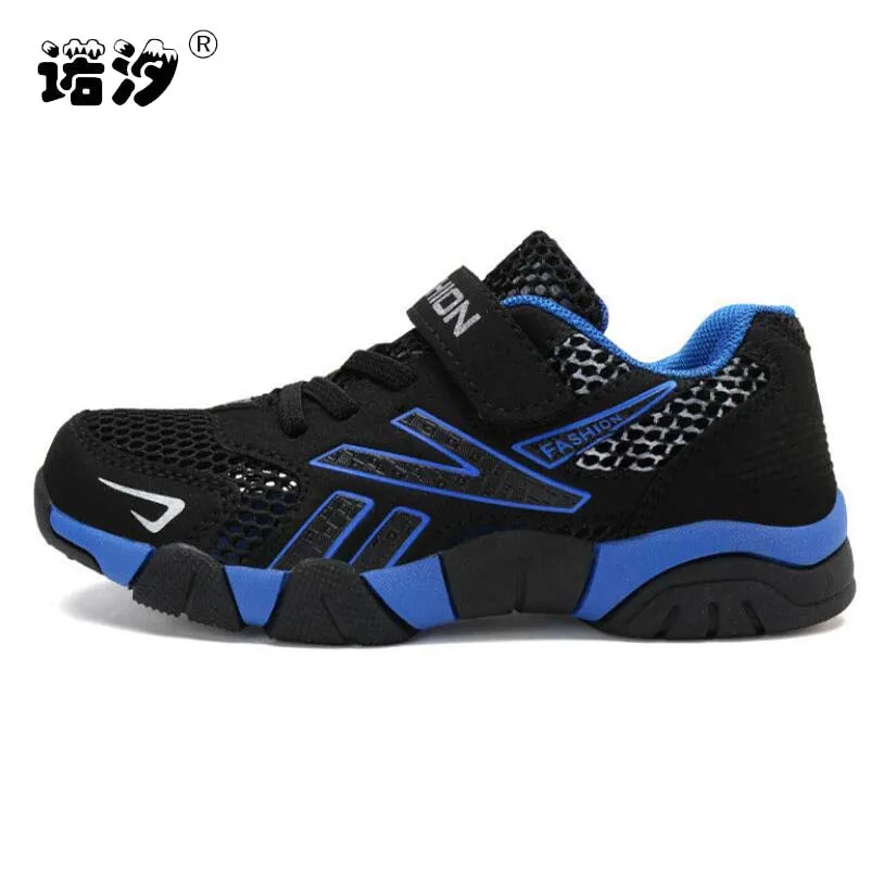 

Summer Boys Girls Running Shoes Kids Sneakers For Mesh Breathable Children Sports Shoes Shock Absorption Soft Rubber Sole School