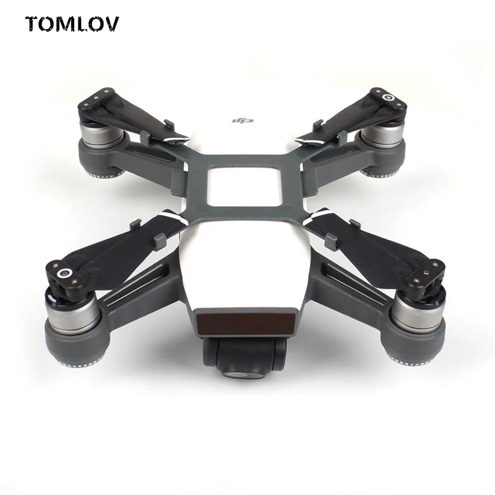 TOMLOV Landing Gear+ Camera Lens Hood+ Propeller Fixer Guard Kit for DJI Spark Custom+free shipping |