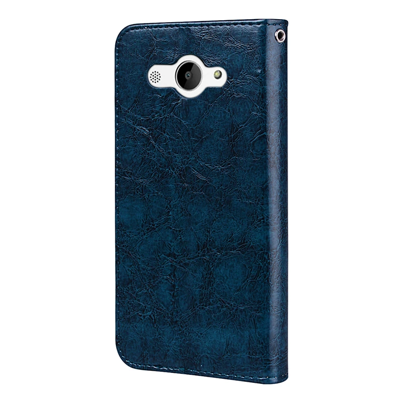 Роскошный кожаный чехол для huawei Y3 2017 Y5 Lite CRO L02 L03 L22 L23 флип бумажник карты Стенд