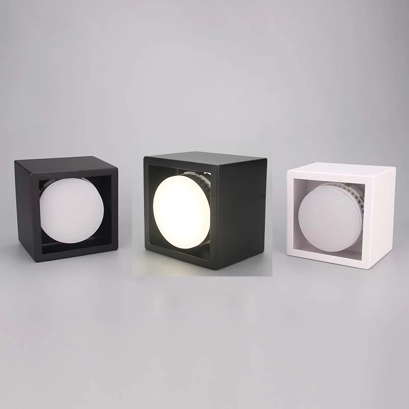 

Modern LED Ceiling Lights LED Spot lamps led lights Square ceiling decoration Lighting home Living room lights GX53 bulbs lamps