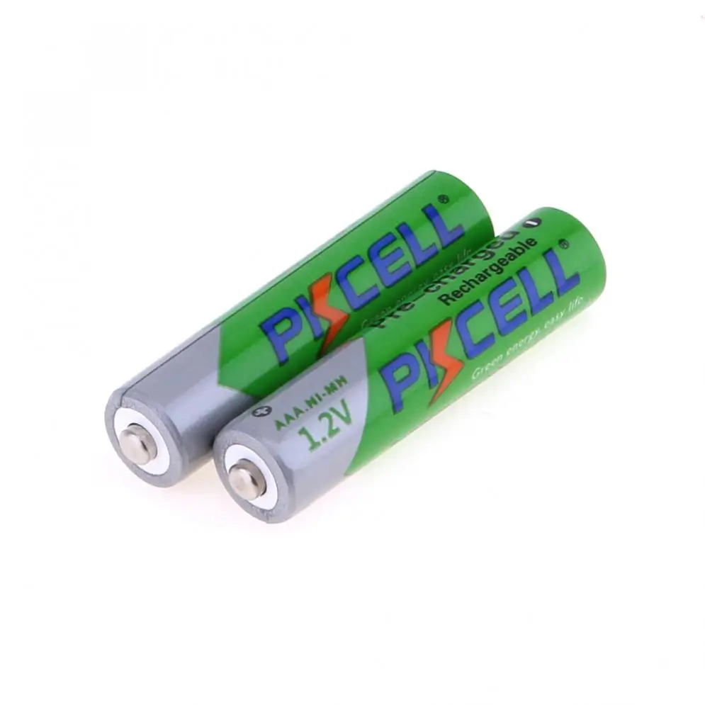 4 шт./лот Pkcell 1,2 V AAA Ni-MH 850mAh LSD перезаряжаемые батареи предварительно заряженные батареи набор с 1200 циклом