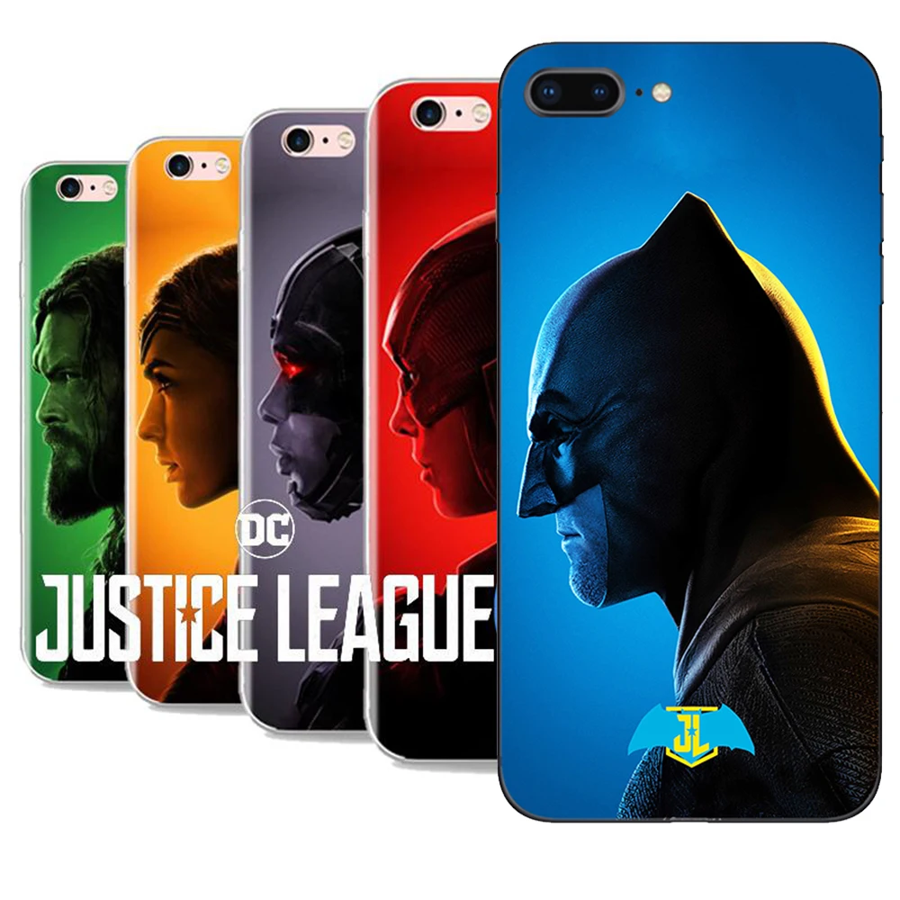 Горячая фильм Лига Справедливости Wonder Woman Мягкие TPU ясно телефон чехлы для huawei P8 P10