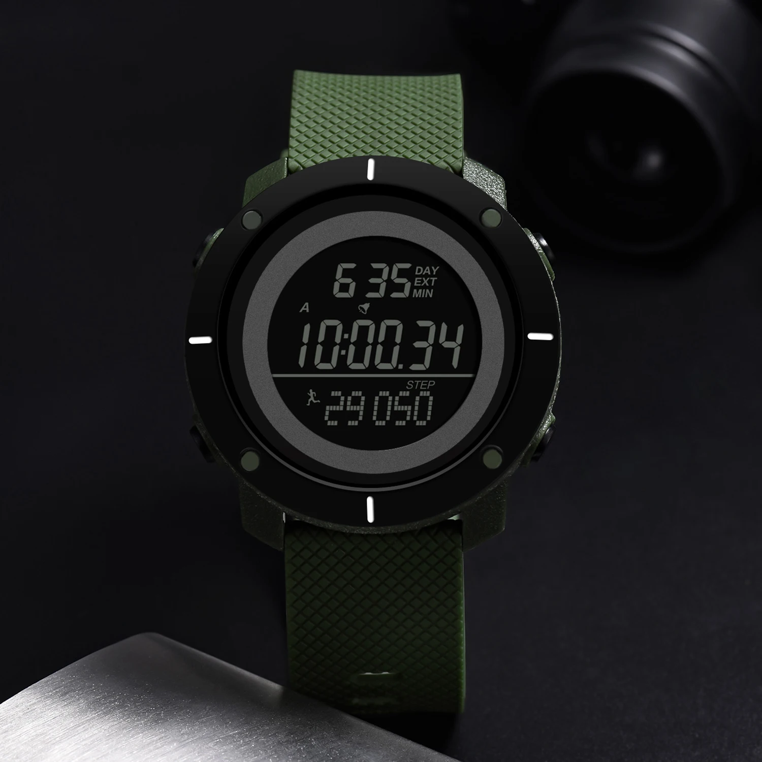 Часы PANARS Мужские Цифровые простые модные светящиеся водонепроницаемые