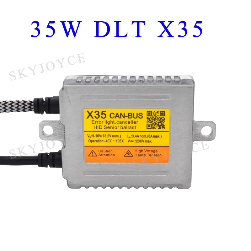 Оригинальный DLT HID балласт для H1 H7 H11 D2H лампы ксеноновый Комплект AC 35 Вт 55 70 F3 F5 F7 X35