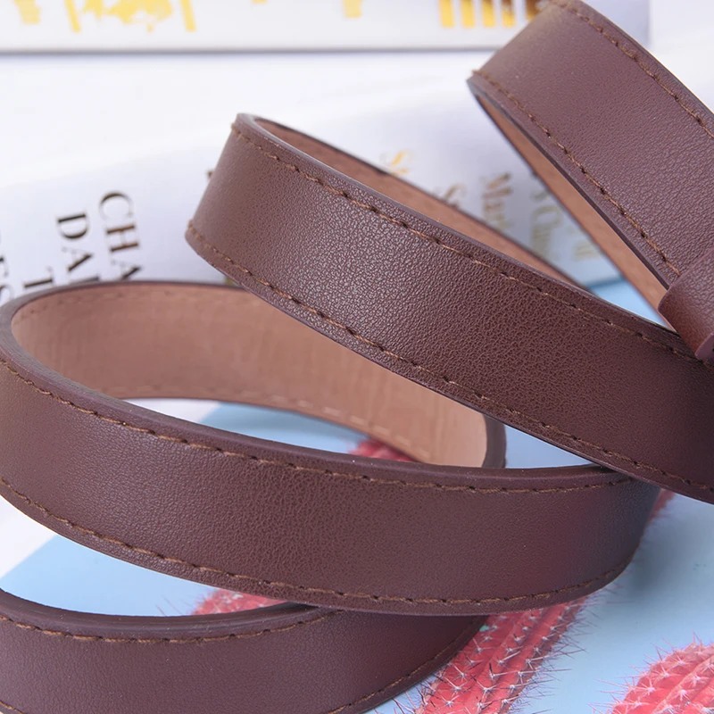 

New Fashion Hot Students Simple Casual Trousers Circle Pin Buckles Belt Female Buckle Jeans Belts For Women 4colors