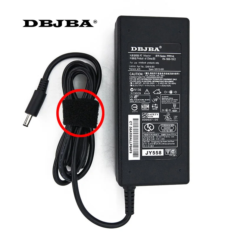 Зарядное устройство для ноутбука Dell LA90PM111 RT74M 19 5 мм X 4 3 0 в а 90 Вт|Адаптеры