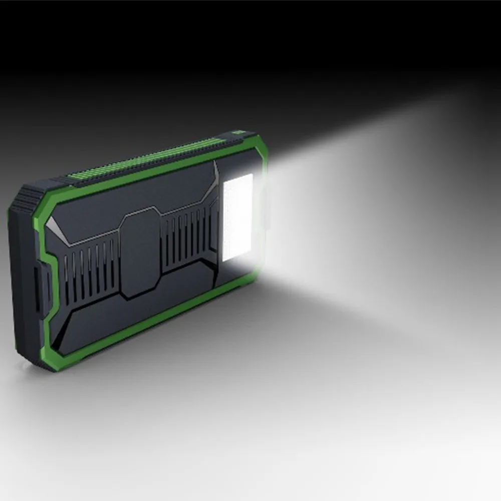 EPULA 12000 мАч светодиодный внешний аккумулятор с двумя usb-портами на солнечной батарее, чехол, портативное зарядное устройство, комплекты DIY, коробка для мобильного телефона samsung S9 Xiaomi