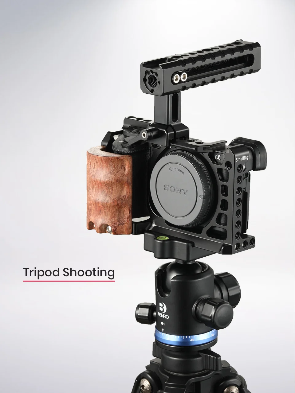 SmallRig для sony A6500/A6300 клетка для камеры обновленная версия Защитная Dslr камера установка для sony A6500 алюминиевый сплав клетка-1889