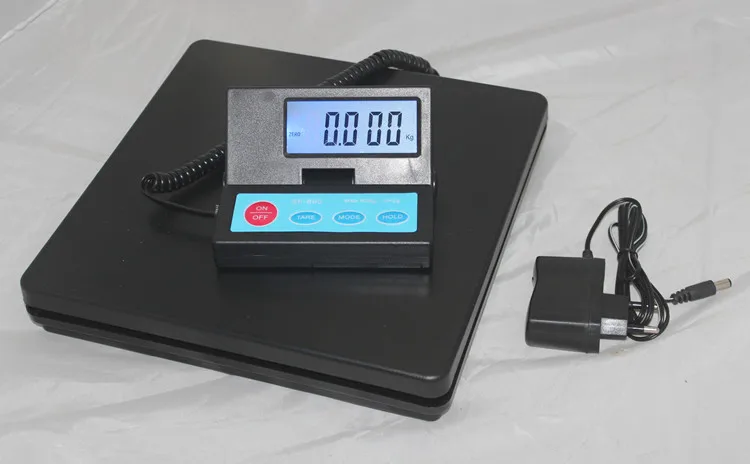 110lbs x 0,1 oz Цифровой Почтовый Вес весы тяжелых посылок почтовый офис скамейка весы с подсветкой ЖК
