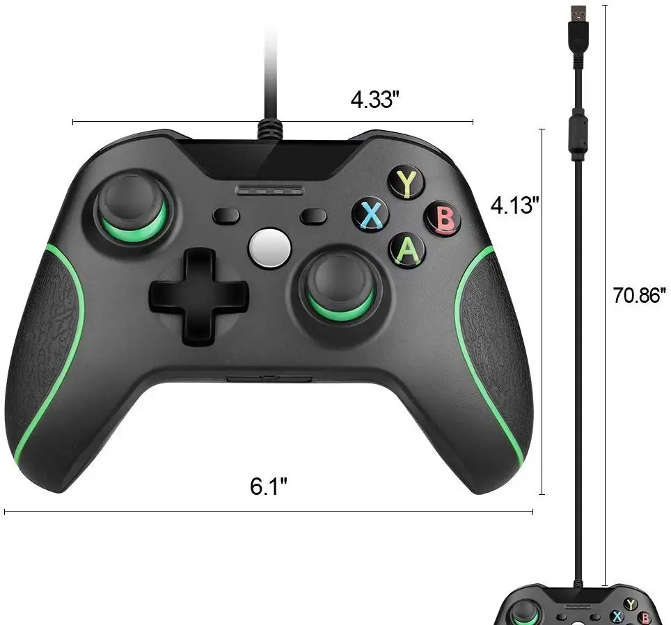 Cleswe для Xbox One контроллер Wetoph PD23 Проводные джойстики с USB One/Xbox X|Геймпады| |