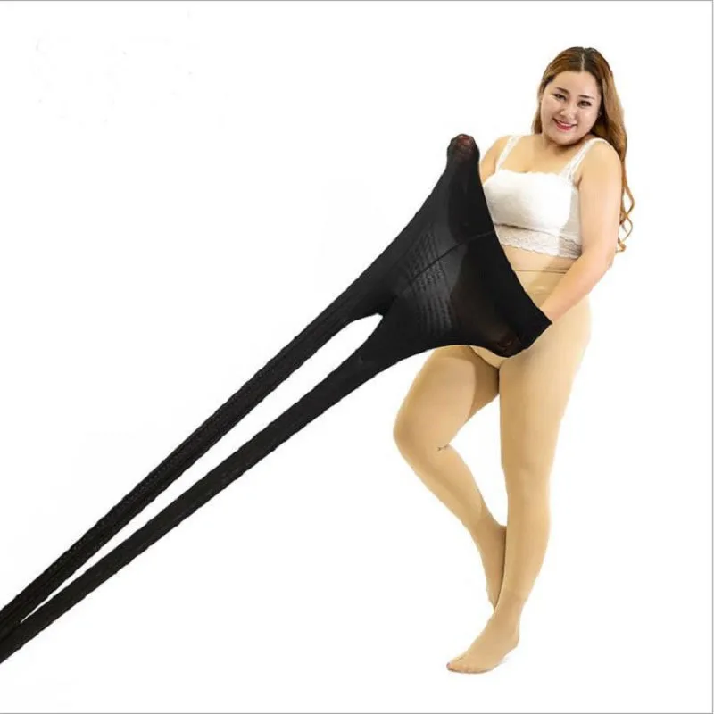 

45 kg to 100 kg in the spring of black color high elastic gears to mention the plus-size fertilizer proof of tall waist tights