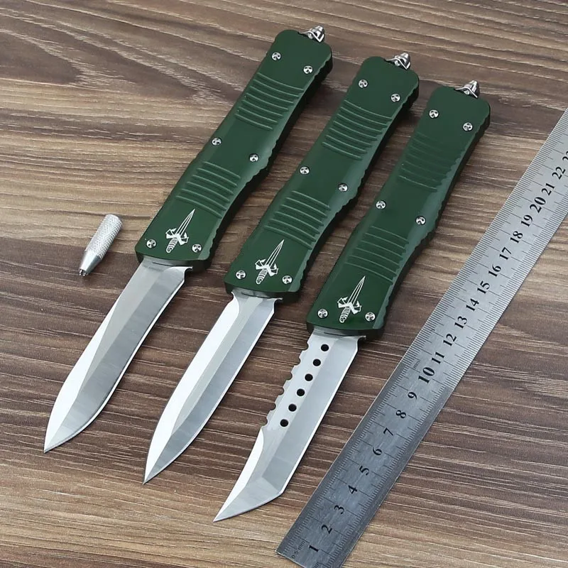 OTF UT D2 лезвие с алюминиевой ручкой кемпинг выживания Открытый EDC Охота