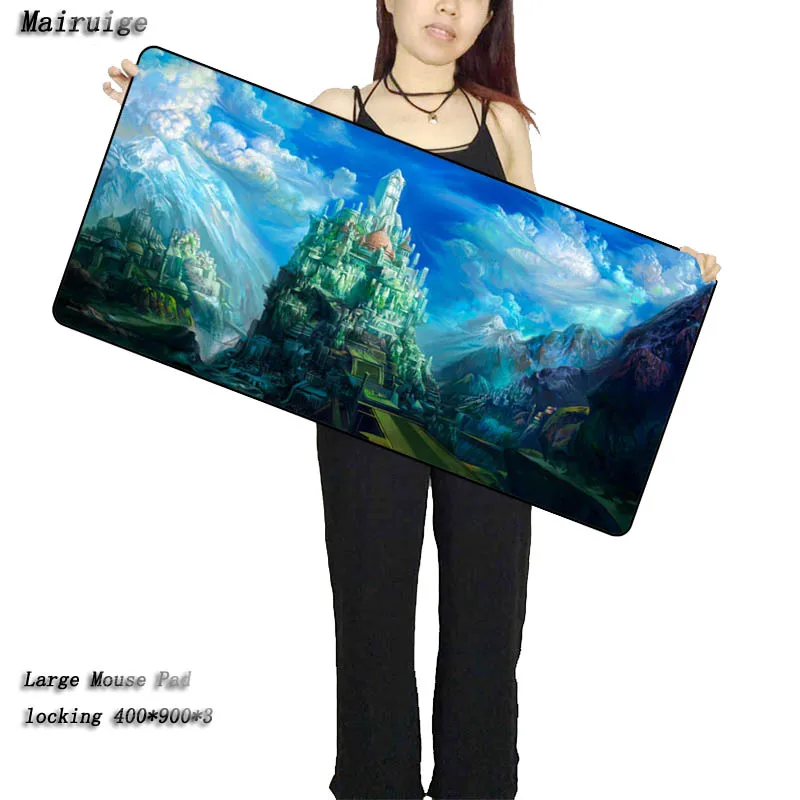 

Mairuige Beautiful Fantasy Scenery Large Lock Edge Mouse Pad Decor Desk Table Cushion XL Mouse Pad Rubber Game For CSGO DOTA LOL