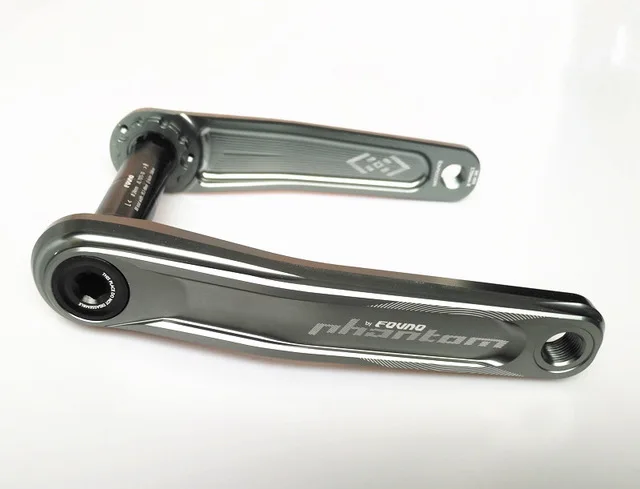 170mm gray Fovno GXP велосипедный шатун MountainMTB велосипед диаметра окружности болтов(алюминиевый сплав шатунный палец для велосипеда из алюминиевого сплава Кривошип велосипеда запчасти - Цвет: 170mm gray