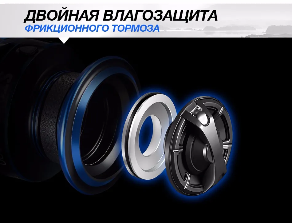Piscifun 6,2: 1 высокая Шестерни соотношение 2000,3000, серии 4000,5000 11BBs спиннингом Рыбная ловля Макс Перетащите 10 кг Рыбалка спиннингом
