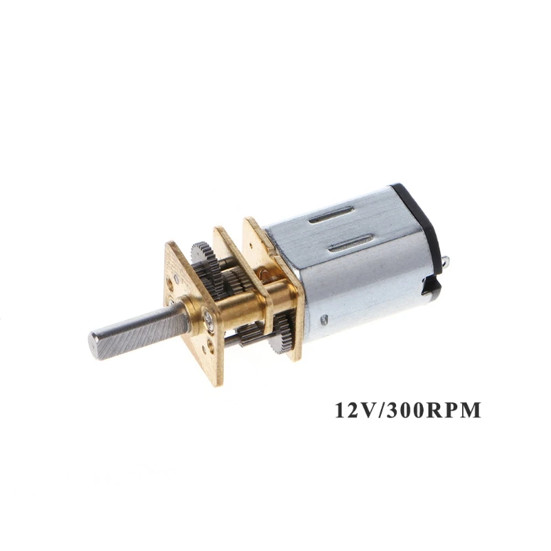DC 6/12V 100/300 об/мин микро-редуктор скорости с металлическим колесом коробки передач