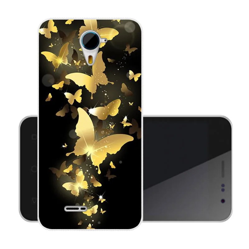 CROWNPRO Чехол Для Micromax Canvas Pace 4G Q415 чехол s Чехол 4," силиконовая задняя крышка для Micromax Q 415 телефон Fundas окрашенный Мягкий ТПУ - Цвет: JHD