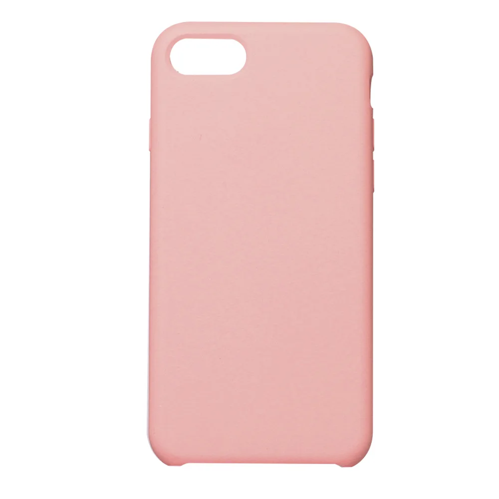 12.Pink Ikase Store жидкий силиконовый чехол для мобильного телефона для iphone x xr xs max мягкое Сенсорное покрытие из микрофибры чехол для iphone 8 7 6 6s plus - Цвет: 12.Pink