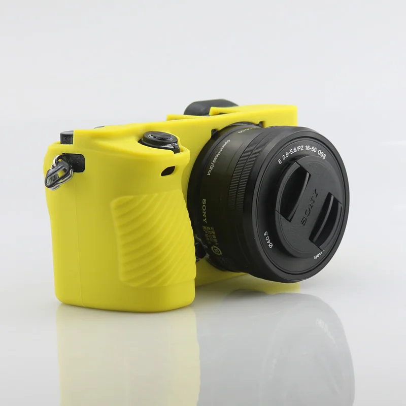 Хороший защитный чехол для Sony A6500 объектива 16 50 мм из мягкого силикона и резины