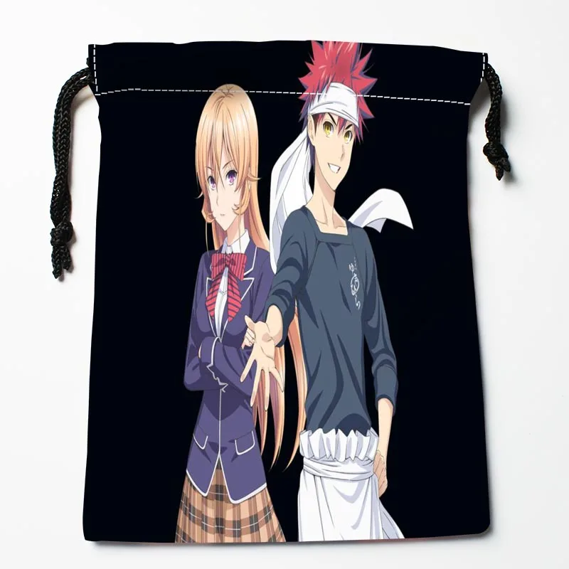 

Best Shokugeki no Soma Drawstring Bags Custom Storage Printed Receive Bag Compression Type Bags Size 18X22cm Storage Bags