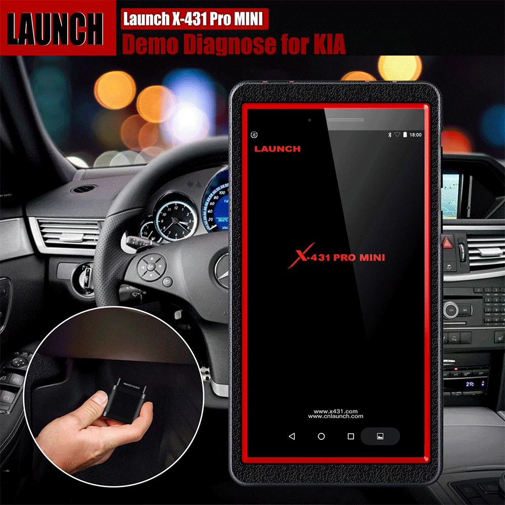 Launch X431 Pro мини полная система OBDII автоматический сканер DPF ABS SAS батарея TPMS сброс масла IMMO Профессиональный ODB2 диагностический инструмент