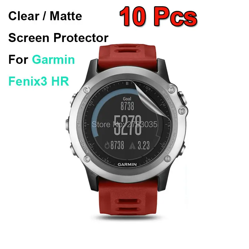 10 шт./лот защитная пленка для экрана Garmin Fenix 3 / Fenix3 HR Антибликовая матовая HD (не