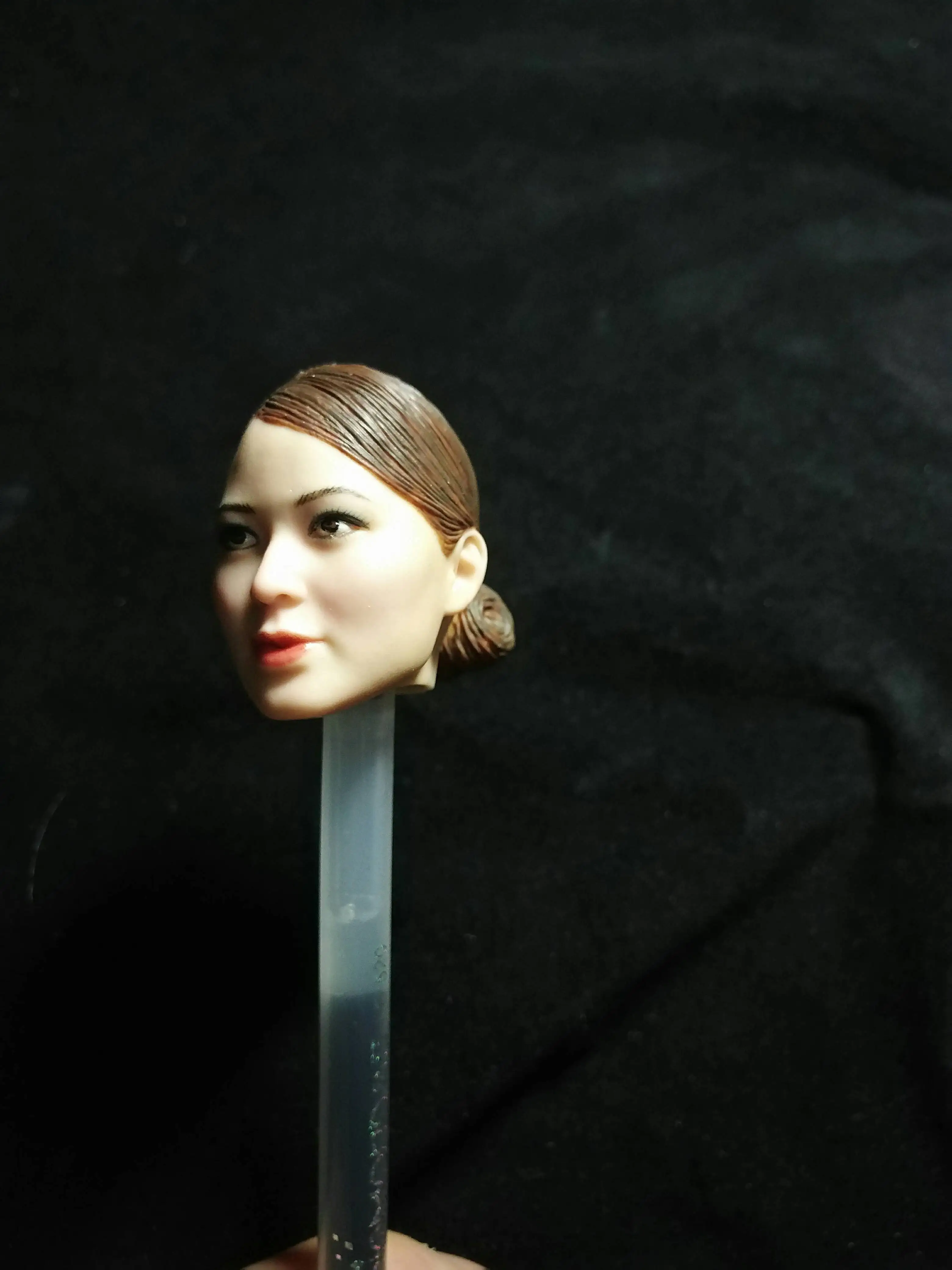 1/6 удар на присоске голова Emily бледный цвет для 12 дюймов женское тело фигура