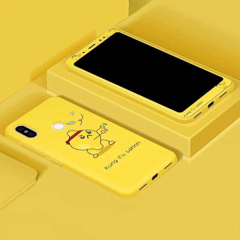 Полный Чехол для Xiaomi Mi 5x задняя крышка + закаленное стекло Redmi 5 Plus 6A |