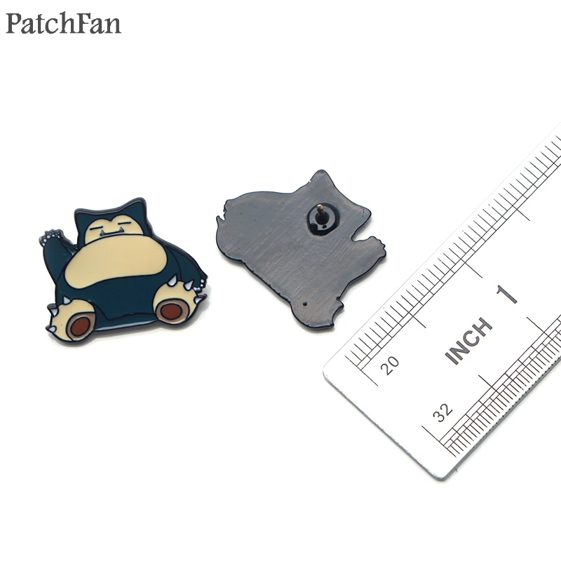 Patchfan Карманный Монстр цинк металлический Узелок Значки для рубашки Сумка Одежда Кепка рюкзак броши для обуви значки медали A1599