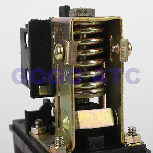 Высокое качество 175psi 10bar 380V 20A 3 фазы 1-портовый переключатель давления для воздушного компрессора Управление клапан 6-8bar
