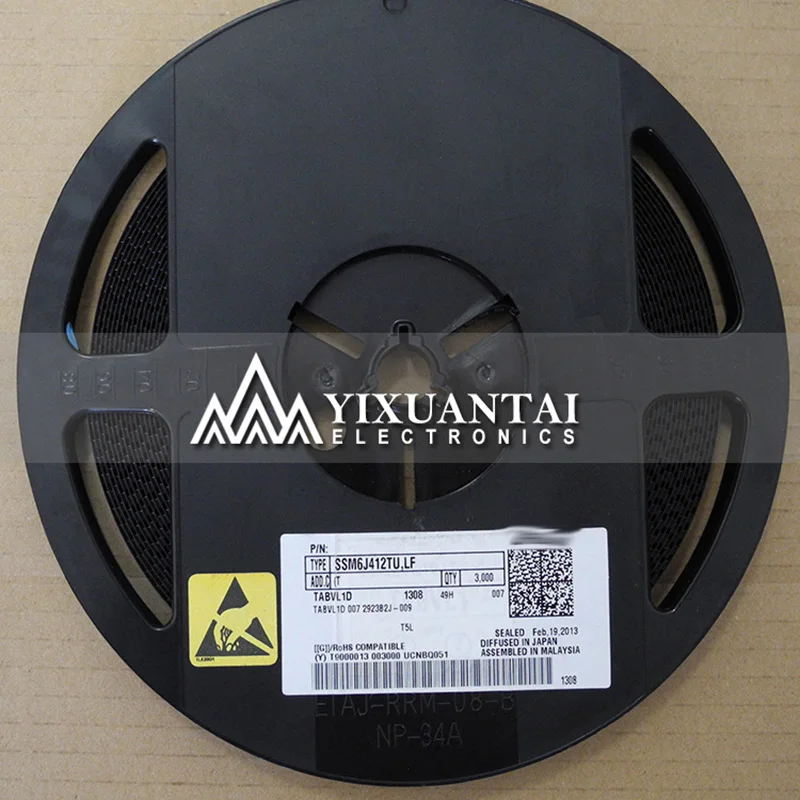 

10pcs/lot 100pcs/lot 3000pcs/lot Free Shipping! New Original SSM6J412TU SSM6J412 KPH SOT363
