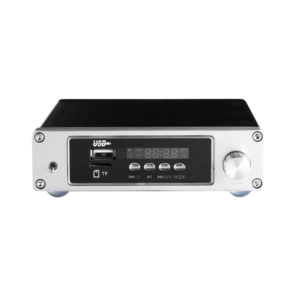 BRZHIFI мини HIFI TPA3116 Bluetooth 4 0 цифровой усилитель мощности стерео аудио TF USB Amp 100 Вт * 2