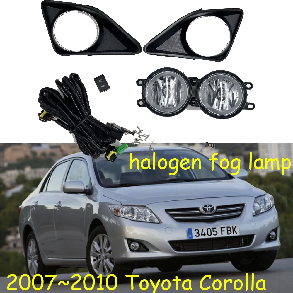 2007 ~ 2010 год Corolla Противотуманные светильник Бесплатная доставка! Галогенные