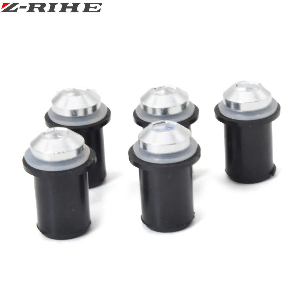 5 шт. мотоциклетные M5 лобовое стекло болт гайка с шайбой Комплект крепежа