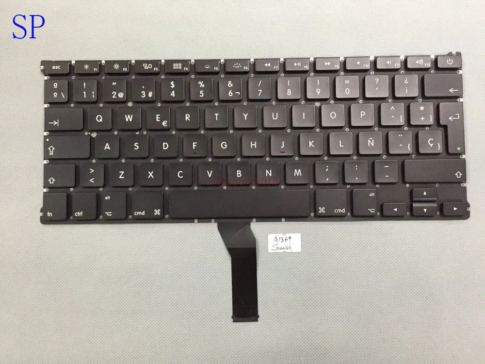 Верхняя Клавиатура для ноутбука Apple Macbook Air A1369 13 дюймов 2011 A1466 2012 2013