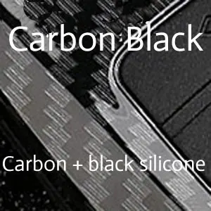 Carbon Black Чехол для ключей автомобиля из углеродного волокна для VW Volkswagen Polo Golf 4 5 6 7 T5 Passat B6 B5 Skoda Octavia A5 A7 Seat Leon Ibiza Ateca пульт дистанционного управления - Название цвета: Carbon Black